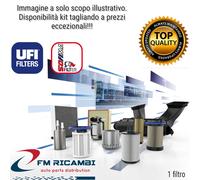 UFI Filters, Filtro Gasolio 24.321.00, Filtro Carburante per Ricambio, Adatto ad Auto e Furgoni, Applicabile su Diversi Modelli Aebi, Daewoo, Lindner, Mercedes Benz, Multicar, Ssangyong