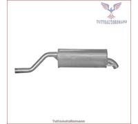 24.36.07 Silenziatore posteriore Imasaf per FIAT GRANDE PUNTO