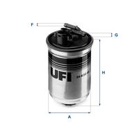 UFI Filters 24.430.00 Filtro Gasolio
