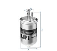 24.445.00 Filtro carburante Ufi