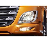 24/7 AUTO 2 fari in acciaio inox compatibili con camion XF 106