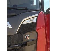 24/7 AUTO Coperture frontali in acciaio inox pressato 3D per camion Next Gen S R di nuova generazione