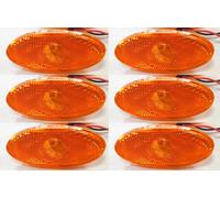 24/7 AUTO LED LAMPEGGIATORE Laterale Ambra 6x Per RENAULT MASTER MK3
