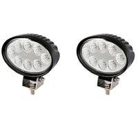 24/7 AUTO Luce Di Lavoro Set Di 2 24W 6000K-6500K 60° LED Waterproof