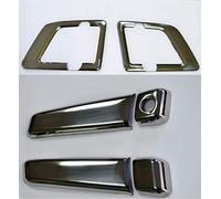 24/7 AUTO Set di 6 decorazioni per maniglia della porta in acciaio inox per Scania serie S e R dal 2016 in poi