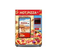 24/7 Macchina automatica della pizza, chiosco self-service commerciale, fornito di touch screen intuitivo, supporta i metodi di pagamento multipli, facile trasferirsi, basso costo di manutenzione