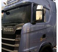 24/7Auto Set di 4 protezioni in acciaio inox per Scania S 2016+ cromate lucide