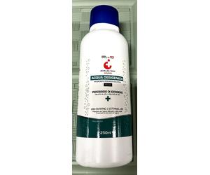 24 Acqua Ossigenata Disinfettante 3% 10 volumi 250 Ml Perossido di idrogeno Paxy