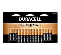 24 batterie alcaline AAA Duracell CopperTop (versione originale)
