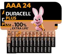 24 batterie Duracell MN2400 Plus Power AAA Triple A Size Remote Batteria
