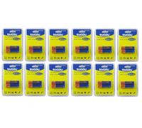 24 BATTERIE MINI STILO AAA RICARICABILI UNIVERSALI Ni-MH 1.2V 4800mAh 12 BLISTER