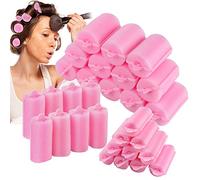 24 bigodini per capelli in spugna con bigodini flessibili in schiuma morbida | fai da te Bigodini da parrucchiere 3 misure (40 mm/30 mm/25 mm) | per donne e stili casalinghi e duraturi