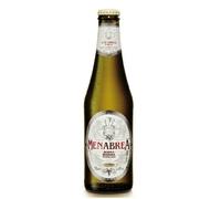 24 Bottiglie Birra MENABREA BIONDA 33 cl. vetro a perdere - Scatole da 24 bot...