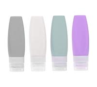 24 bottiglie da viaggio per lozioni da viaggio, contenitore vuoto per lozioni, dispenser per lozioni, sacchetti vuoti per shampoo, crema, Come mostrato, 4 pezzi, 13x3.5cmx4pcs