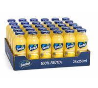 24 Bottiglie Santal Pompelmo 100% Frutta 250ml Succo Bevanda Fresca NaturaleMax