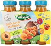 24 bottigliette di valfrutta succo albicocca ml.125x6