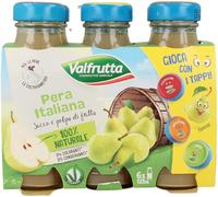 24 bottigliette di valfrutta succo pera ml.125x6