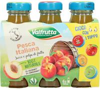24 bottigliette di valfrutta succo pesca ml.125x6
