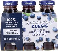 24 bottigliette di zuegg succo mirtillo ml.125x6