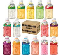 24 Bottigliette Mogu Mogu Mix Degustazione con latte di Cocco 320 ml Bottiglie