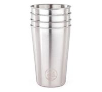 24 BOTTLES Party in Acciaio Inox Coppa della Tazza Set, Acciaio, 250 ml
