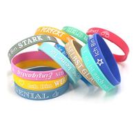 24 braccialetti motivazionali per bambini, in silicone, 18 cm, con frasi positive, regalo di addio agli studenti della scuola elementare, per adolescenti colleghi dipendenti