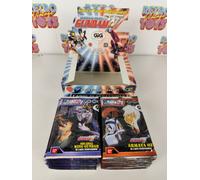 24 BUSTINE BOOSTER PACK + BOX GUNDAM M.S.WAR SQUADRA WING BANDAI ARMATA OZ TGC