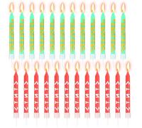 24 candele di compleanno 0,8 x 9,5 cm pixel candela compleanno gioco ragazza ragazzo retrò candele compleanno compleanno candles party cupcakes & decorazione per feste di laurea matrimonio accessori