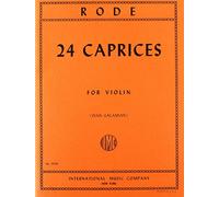 24 Capricci per violino solo. Revisore Galamian