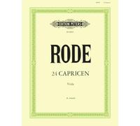 24 Caprices in the Form of Etudes for Violin Transcribed for Viola
