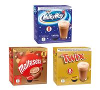 24 Capsule di Cioccolata Calda compatibili con Dolce Gusto Mars Twix Milkyway (8