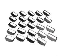 24 cartucce a nastro ERC30 ERC34 ERC38, per TM-U220 TM-U375 NK506 DPN2700 terminale POS, in nylon, per registratore di cassa, ufficio, casa, negozio (rosso e nero)