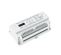 24 CH Constant Voltage DMX512 Decoder Din Rail Mounted 24 Channel 24CH RGB Controller 24ch Dimming Controller DC 5-24V