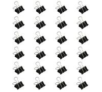 24 clip pieghevoli in metallo clip a coda lunga in acciaio inossidabile raccoglitore per documenti clip per carta per sacchetti di alimenti clip pieghevoli per documenti