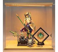 24 cm. Genshin Impact xiao Vigilant Yaksha PVC Collectible Game Action Figure Character Model Anime