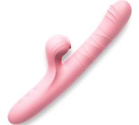 24 cm: un potente vibratore multifunzione dotato di funzione massaggiante e 10 modalità