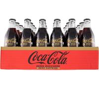 24 Coca Cola ZERO Caffeina ZERO zuccheri in Vetro 33cl