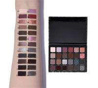 24 Colors Leopard Glamorous Eyeshadow Palette - Highly Pigmented, Long-Lasting Eye Shadows for Everyday and Party Makeup(02)