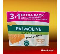 24 Conf. (96 Saponette) Palmolive Indulging Delight Pietra Sapone Latte e Miele