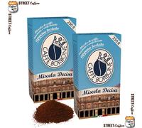 12 Confezioni 12 Buste da 250gr Caffè Borbone Miscela Deciso Macinato Polvere