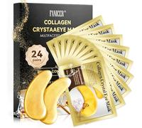 24 Coppie Patch Occhi, Patchs Occhi Collagene per Oro 24k, Patch Occhiaie e Borse al Collagene, per Ridurre Occhiaie e Borse, Idratante, Migliora il Contorno