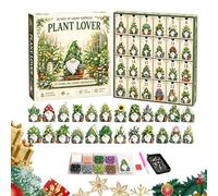 24 Day Christmas Calendar,Rhinestone Gnome Craft Painting Kit,Home Decor