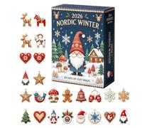 - 24-Day Christmas Pendant Countdown Kit,Countdown