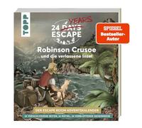 24 DAYS ESCAPE - Der Escape Room Adventskalender: Daniel Defoes Robinson Crusoe und die verlassene Insel: Verschlossene Rätselseiten & XXL-Poster. Das beliebte Escape Game mit versteckten Geheimnissen