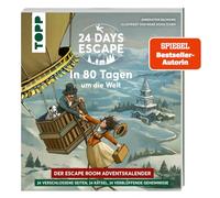 24 DAYS ESCAPE - Der Escape Room Adventskalender: In 80 Tagen um die Welt: 24 verschlossene Seiten, 24 Rätsel, 24 verblüffende Geheimnisse