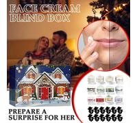 24 Days New Year's Countdown, Christmas Advent Day Skin Care Blind Box Gift