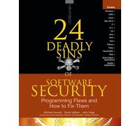 David LeBlanc Jo 24 Deadly Sins of Software Security: Programming Fl (Tascabile)