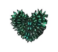 24 decalcomanie luminose con magnete a farfalla in PVC 3D che si illuminano al buio