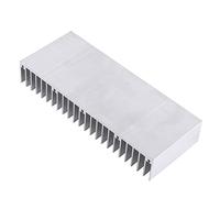 24 Denti Dissipatore di Calore in Alluminio Modulo Dissipatore di Calore Aletta di Raffreddamento per Dispositivi a Semiconduttore Transistor Amplificatore LED Ad Alta Potenza 15 X 5,9 X 2,5 Cm