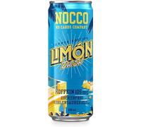 24 Dosi | NOCCO BCAA DRINK - Limone 330 ml - BCAA - 105 mg Koffein - Energy Drink - Buxtrade